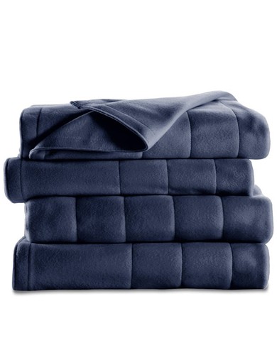 Sunbeam blue heated blanket - sunbeam,