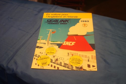 Sealink sncf brochure 1985 - sealink,