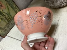 Bol ancien Digoin et Sarreguemines rose