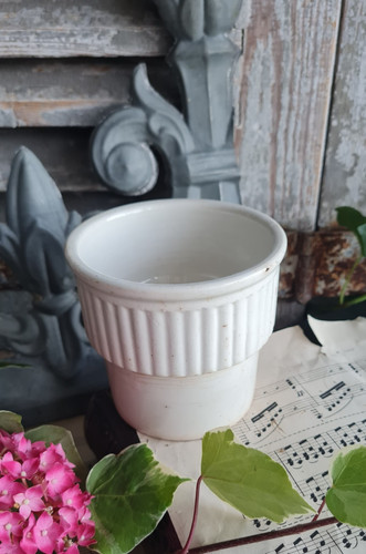 Ancien pot confiture creme - ancien,