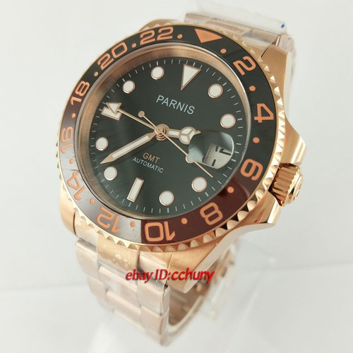 40mm parnis black dial - 40mm,