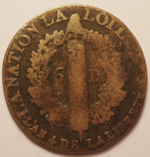 Louis XVI, 6 Deniers 1792 I Limoges, Assez rare !!