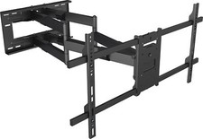 LCD LED TV Support Mural TV Neig. Pivotant Télescopique 42-80 Pouces Noir