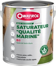 Saturateur protection direct bois qualité marine Incolore mat 2.5L DEKS OLJE OWA