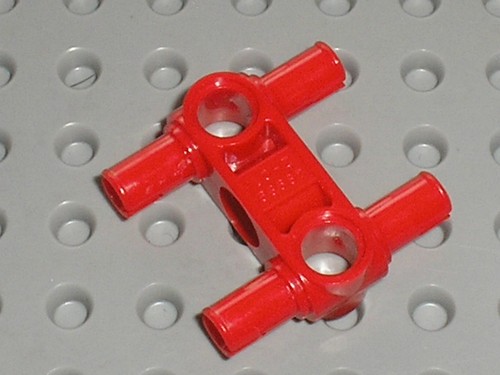 Lego technic red axle joiner - lego,
