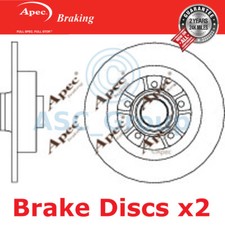 2x Apec BRAKING 270mm Uni OE