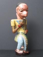 Ancienne Statuette Marionnette en Bois, Java INDONÉSIE