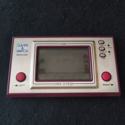 Nintendo game watch - &, chef