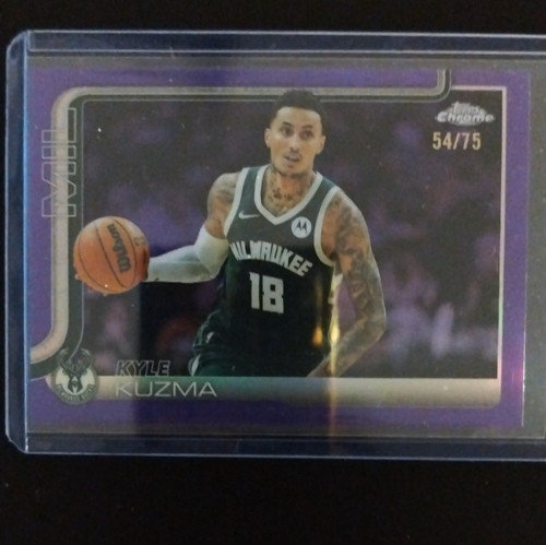 Kyle kuzma refractor purple - kuzma, [refractor