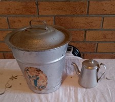 Ancien Stérilisateur + Cafetière Jouet Cuisine Enfant Année 40 /50