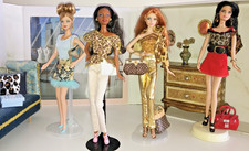 Barbie ELVIS Pink Label LOOKS Rousse Christmas N MILLER BASICS Panthère MATTEL