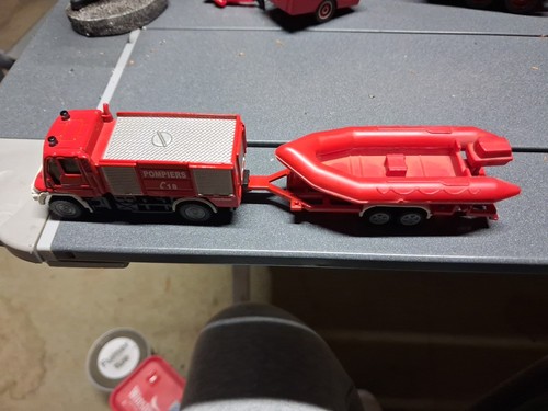 Camion pompier avec - camion, de