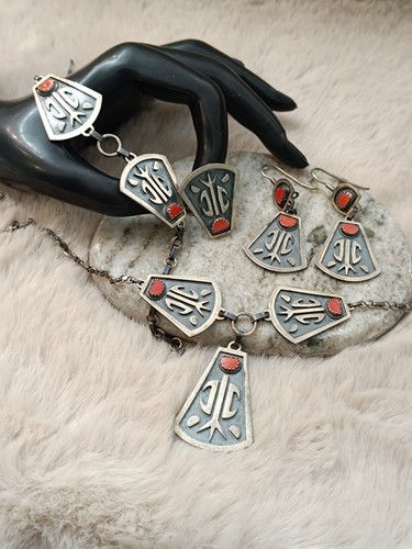 Parure argent massif - argent,