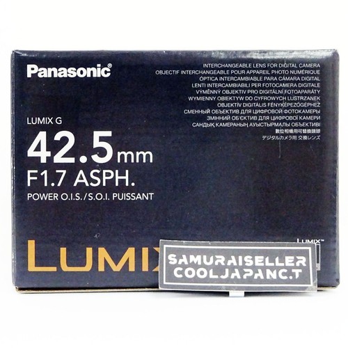 Objectif noir panasonic lumix - noir,