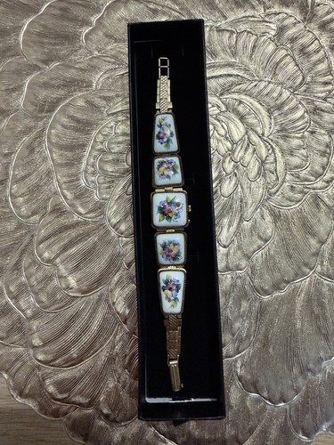 Montre jardin porcelaine - montre,