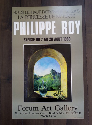 Affiche exposition philippe - affiche,