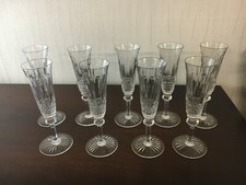 32 flûtes à champagne Tommy en cristal de Saint Louis h:18.5 cm(prix à la pièce)