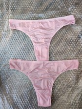 Lot de deux strings rose Iris Lilly Neuf L 40