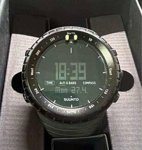 Suunto core all black watch - suunto,