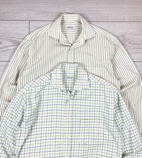 Chemise en coton rayé vintage