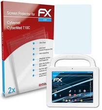 atFoliX 2x Protecteur d'écran pour Cybernet CyberMed T10C clair