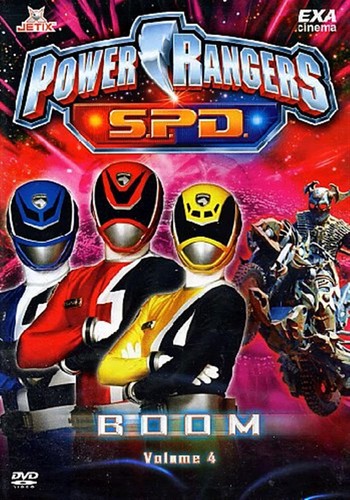 Dvd power rangers spd 04 - rangers,