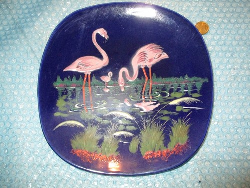 Assiette faïence bleu - assiette,