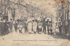 CPA 13 AIX EN PROVENCE / CARNAVAL / LES ENTRAVES