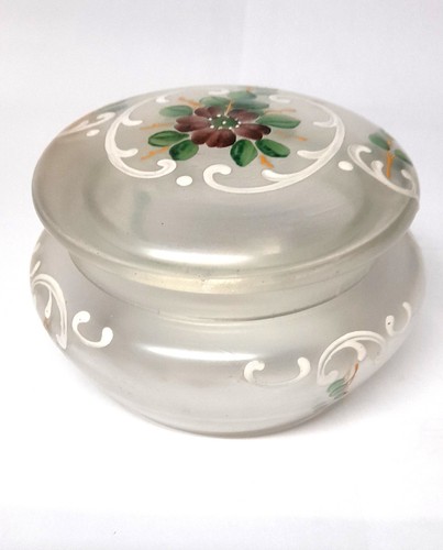 Vase avec couvercle decore - couvercle,