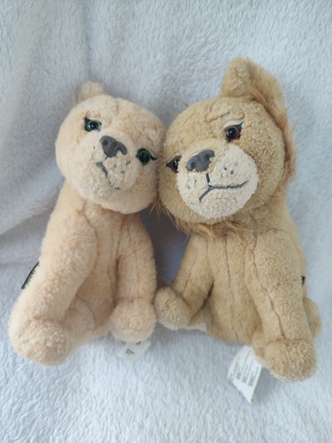 Doudous peluches nala - nala, simba