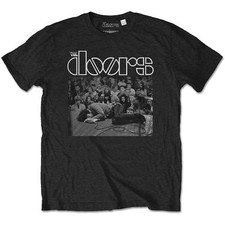 The Doors Jim Morrison Lying on Stage Autorisé T-shirt Hommes