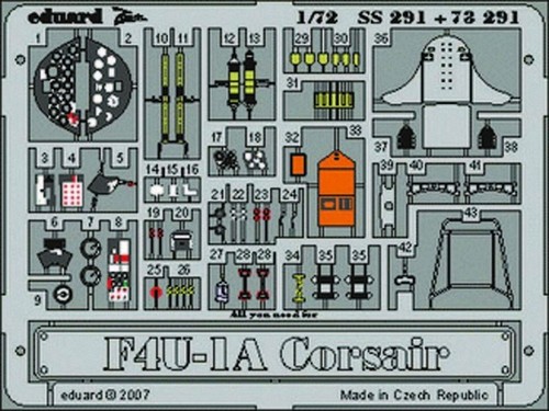 F4u corsair für tamiya - f4u-1a,
