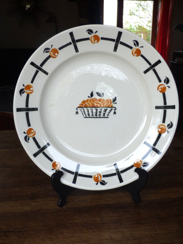 Ancien plat faïence de - faïence,