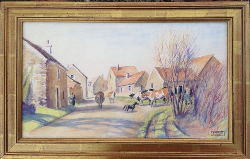 Maurice taquoy aquarelle - taquoy,