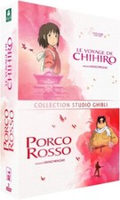 LE VOYAGE DE CHIHIRO + PORCO ROSSO / COFFRET 2 DVD / NEUF SOUS BLISTER / VF