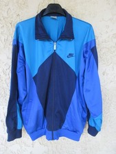 Veste NIKE vintage bleu sport jacket jacke années 90 L