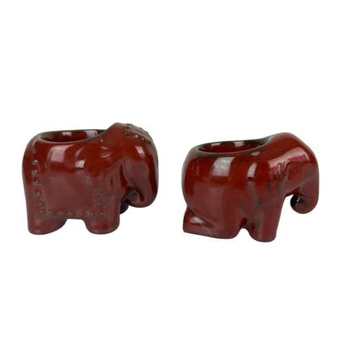 Partylite elephant maroon - partylite,