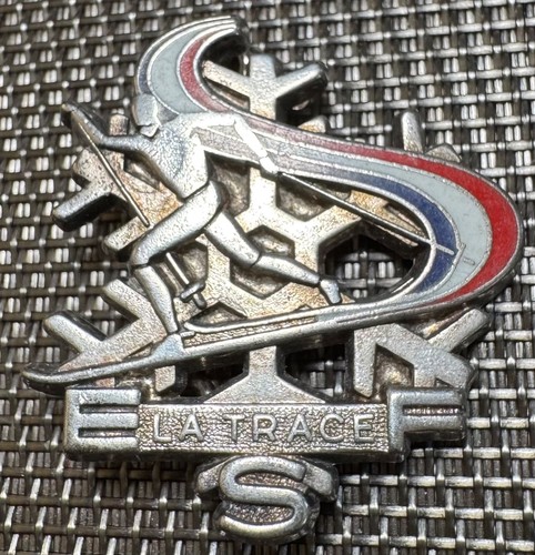 Médaille ski la trace - de,