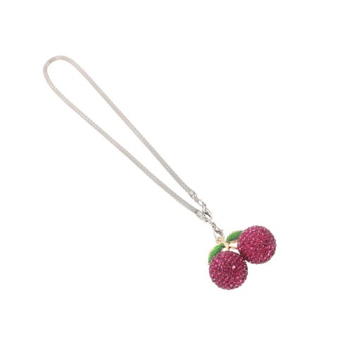 Pendentif cerise suspendue - pendentif,