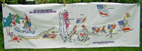 Affiche ancienne air - ancienne, france