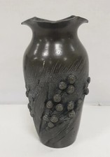  ancien Vase noel collet etain
