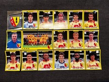 LOT 18 VIGNETTES PANINI FOOT 1989 EQUIPE LENS COMPLETE RECUPERATION REMOVED