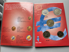 MONACO LOT DE 5 PIÈCES 2002 10 Cent à 2 Euro Prince RAINIER III