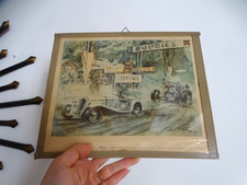 Lithographie auto SIMCA 6 CV