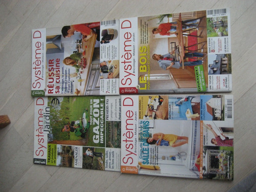 Lot magazines system d - 3,