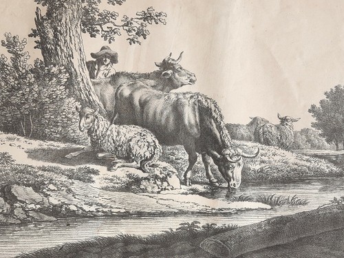 Abreuvoir gravure jacques - abreuvoir,