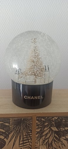 Boule neige noel chanel - de,