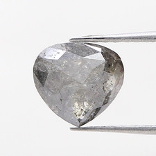 Forme Coeur Naturel Diamant 1.29cts Diamant Seul pour Faire Fin Bijoux