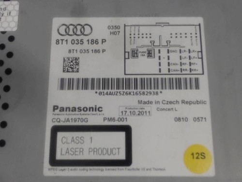Autoradio origine audi 3 - audi,