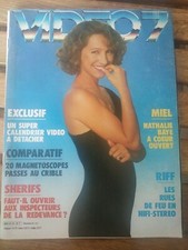  Magazine revue SEXY VIDEO7 VIDEO 7 n°51/décembre 1985: Nathalie Baye